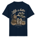 Life-is-better-in-Flip-Flops-Dark-Edition - Kids Organic Shirt