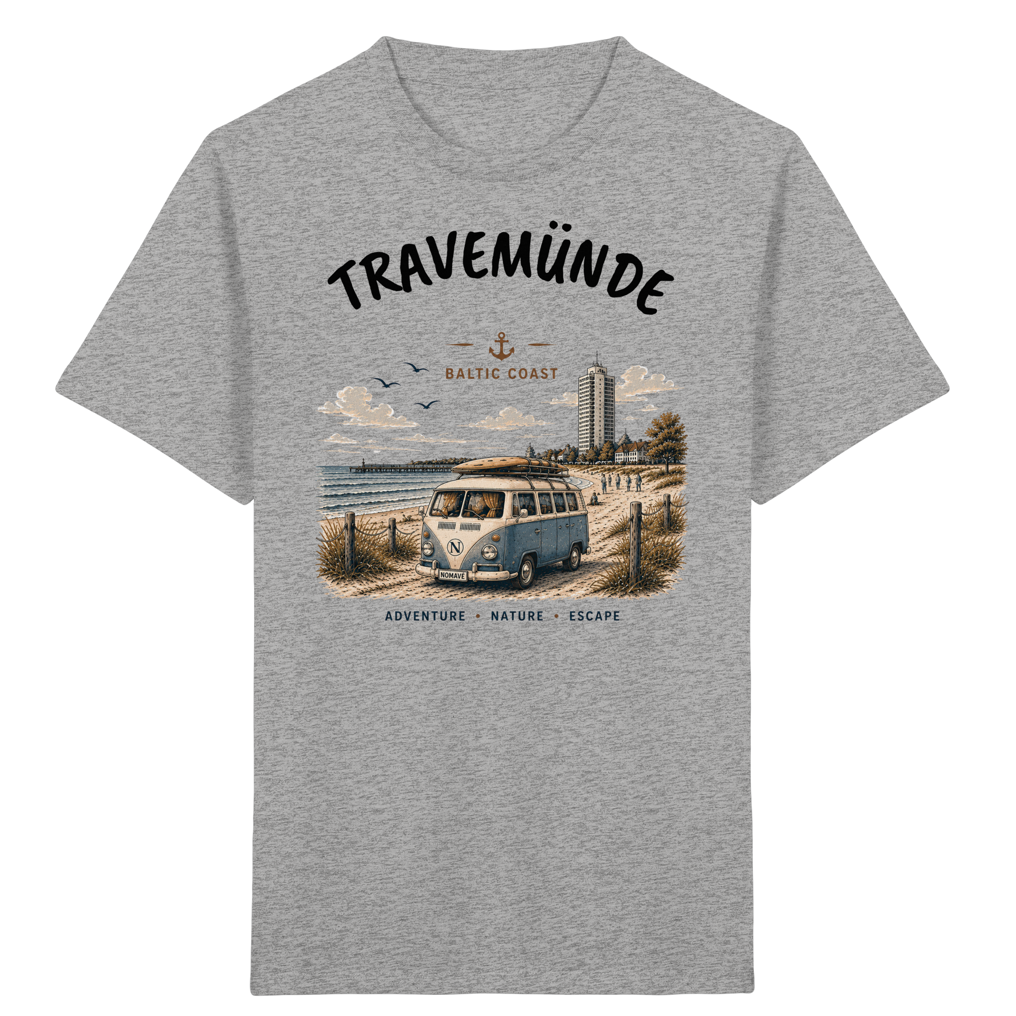Travemünde Kids Shirt – Bio Baumwolle – Ostsee Kinder T-Shirt