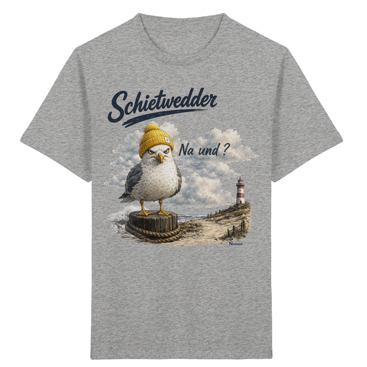 Alpha Möwe – Schietwedder? Na und! - Kids Organic Shirt