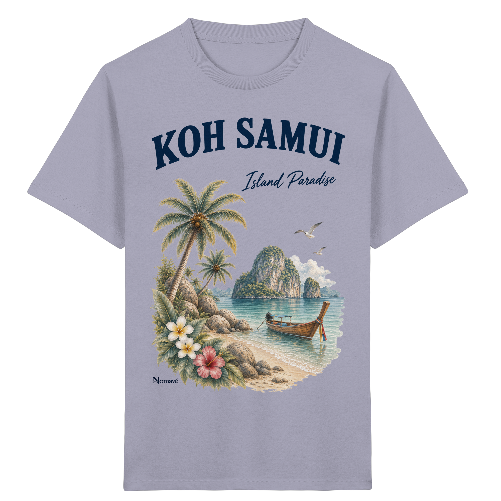 Koh Samui Thailand – Island Paradise – Tropical Vintage - Kinder Bio T - Shirt