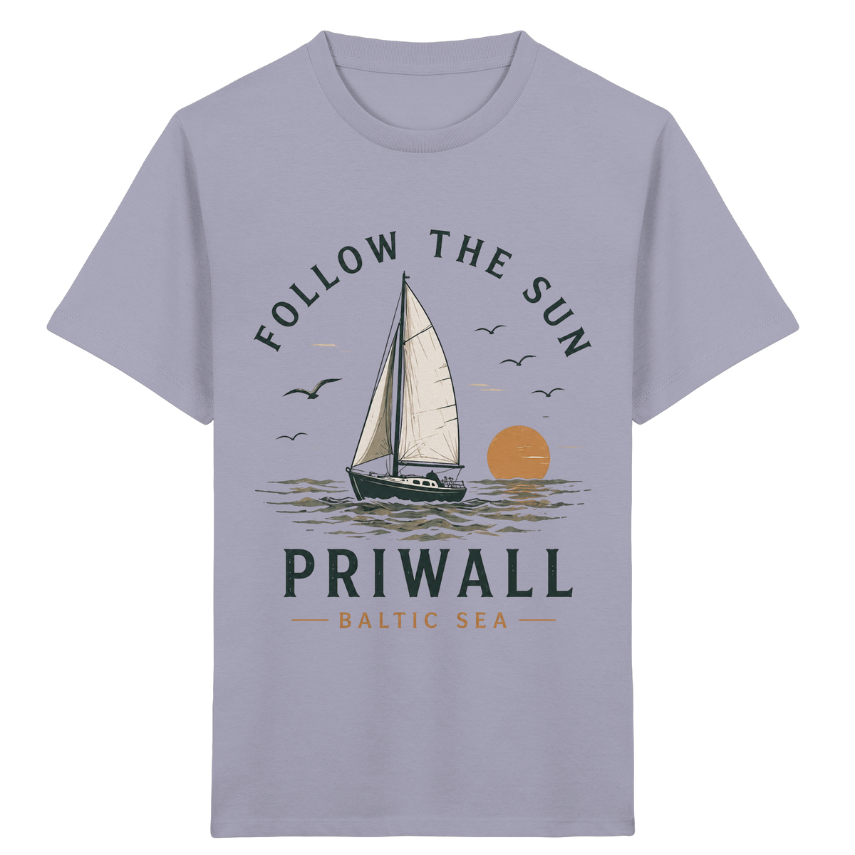 Priwall - Follow the sun - Kollektion - Kids Organic Shirt