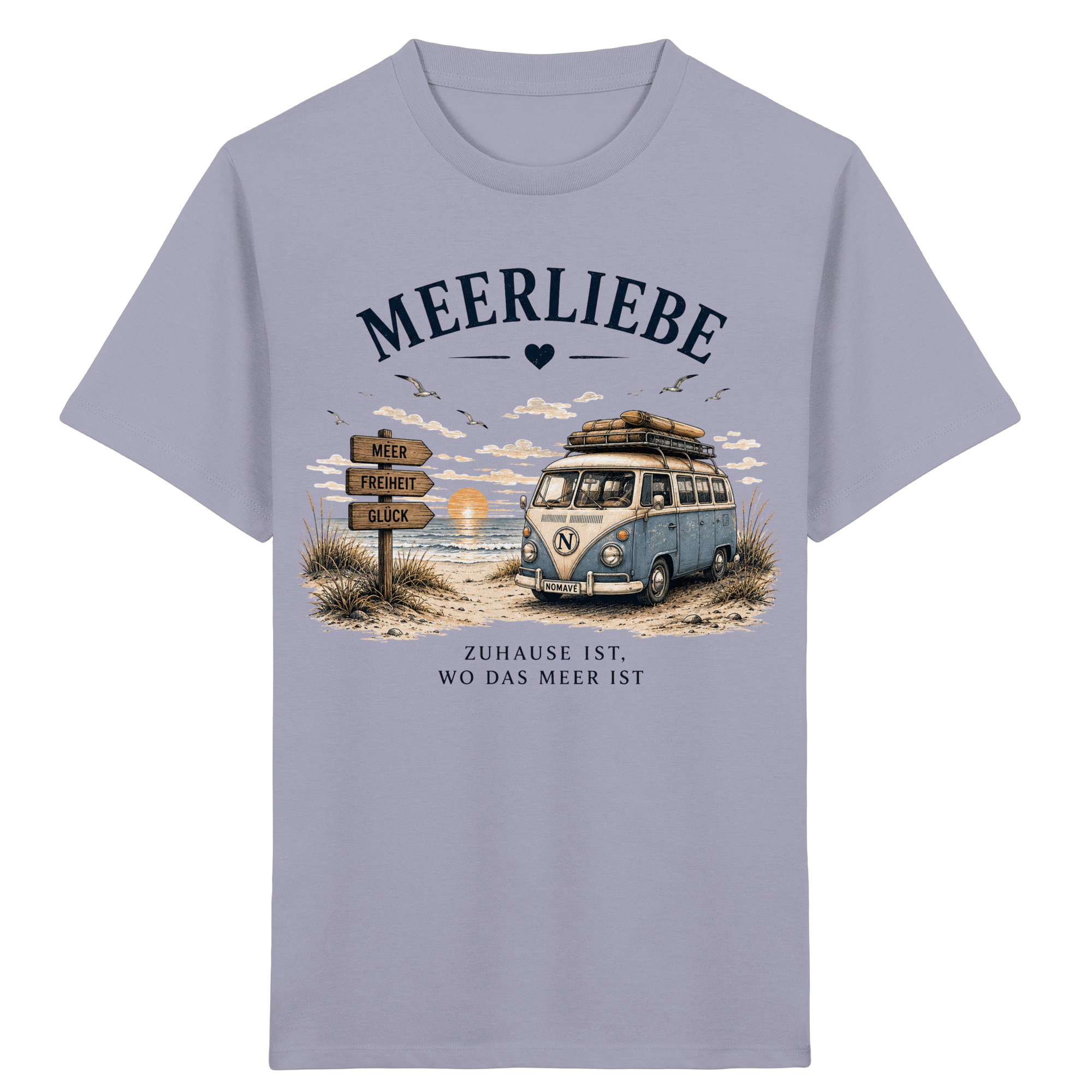 Meerliebe Vanlife – Kids Organic Shirt
