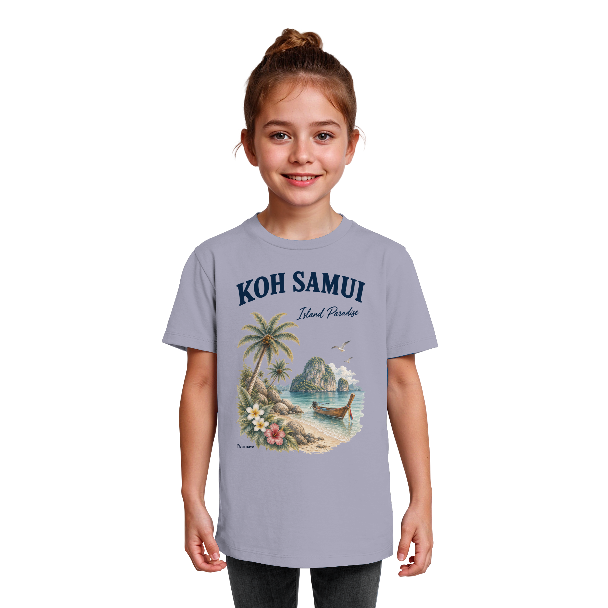 Koh Samui Thailand – Island Paradise – Tropical Vintage - Kinder Bio T - Shirt