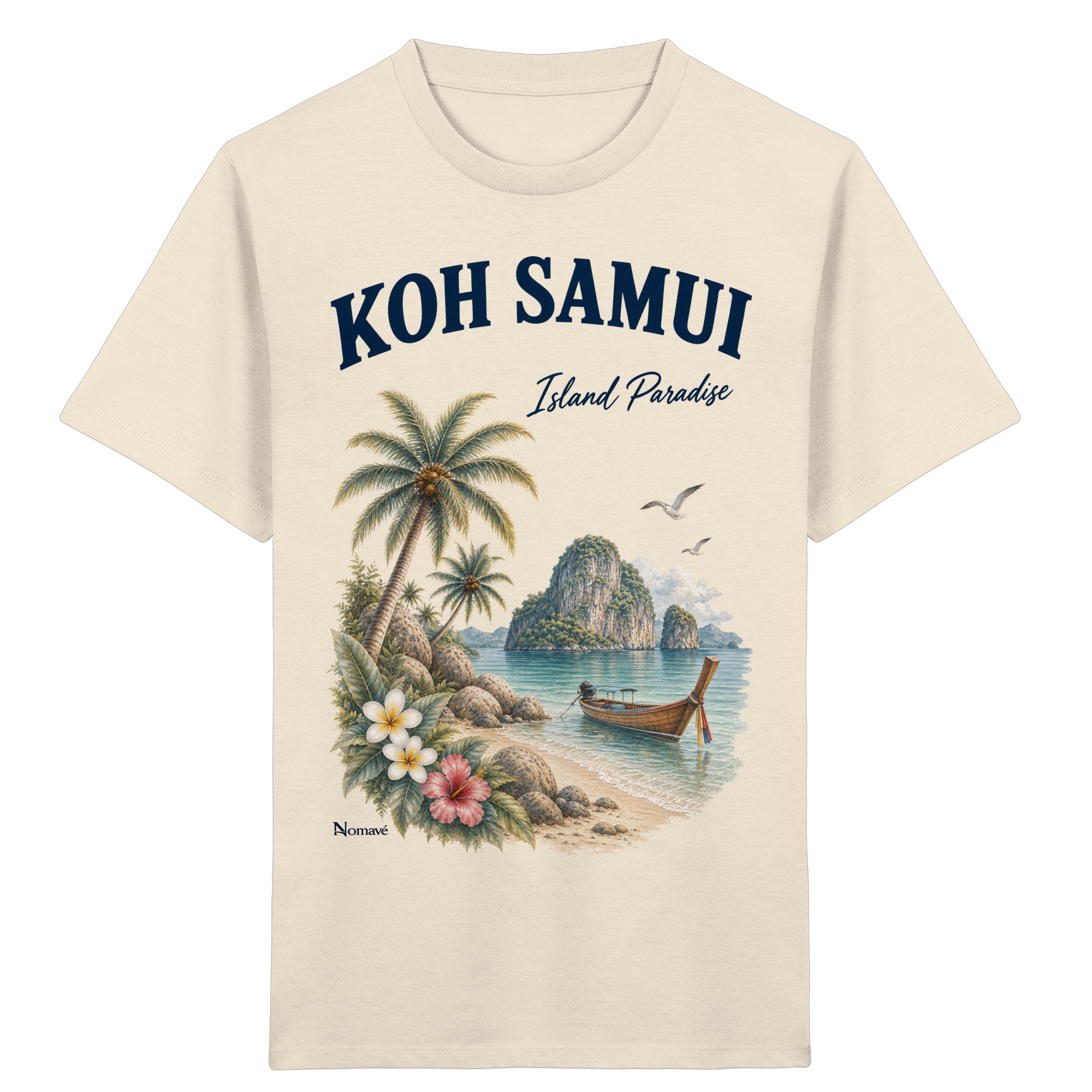 Koh Samui Thailand – Island Paradise – Tropical Vintage - Kinder Bio T - Shirt