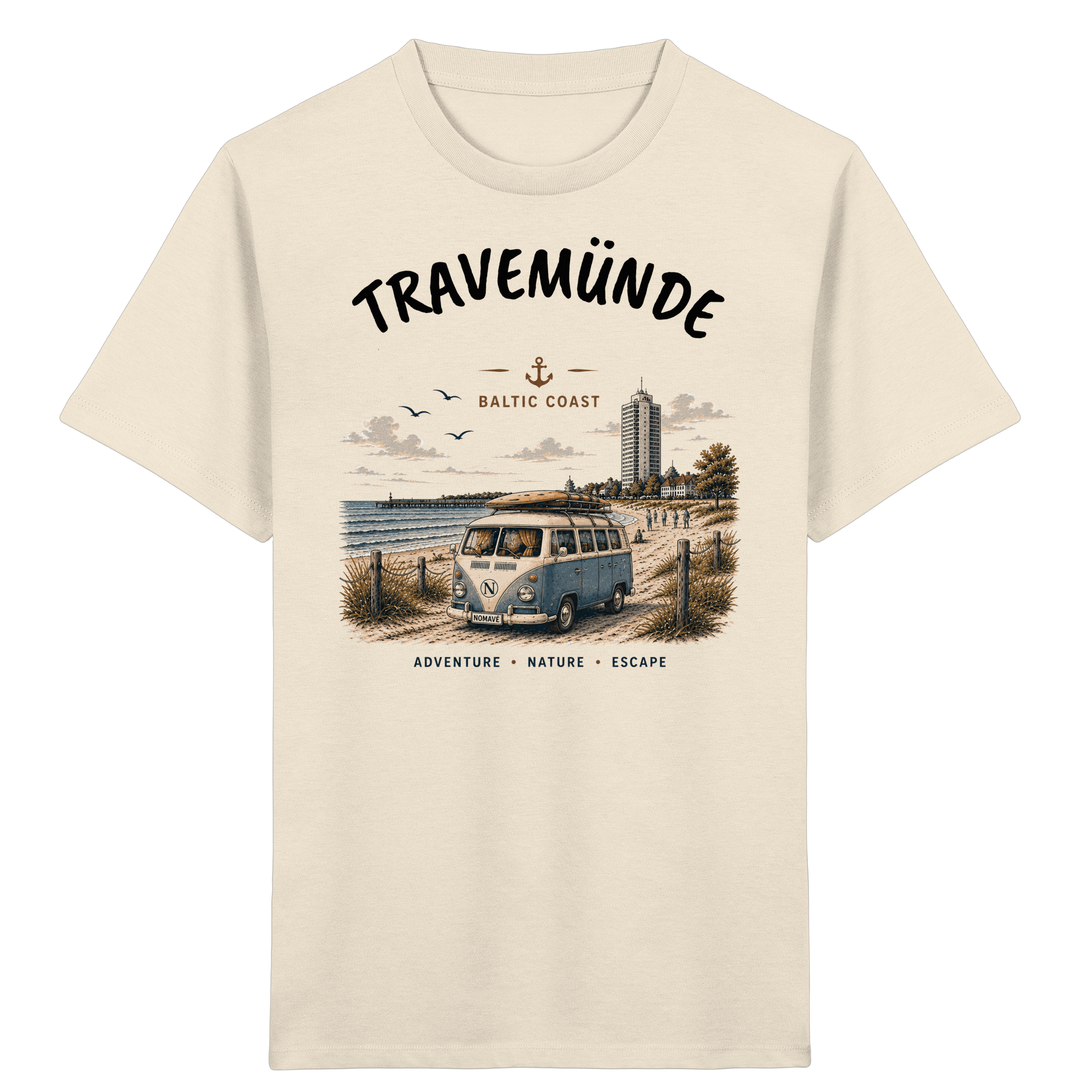 Travemünde Kids Shirt – Bio Baumwolle – Ostsee Kinder T-Shirt