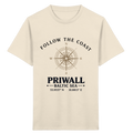 Follow the Coast – Priwall Kompass - Kids Organic Shirt