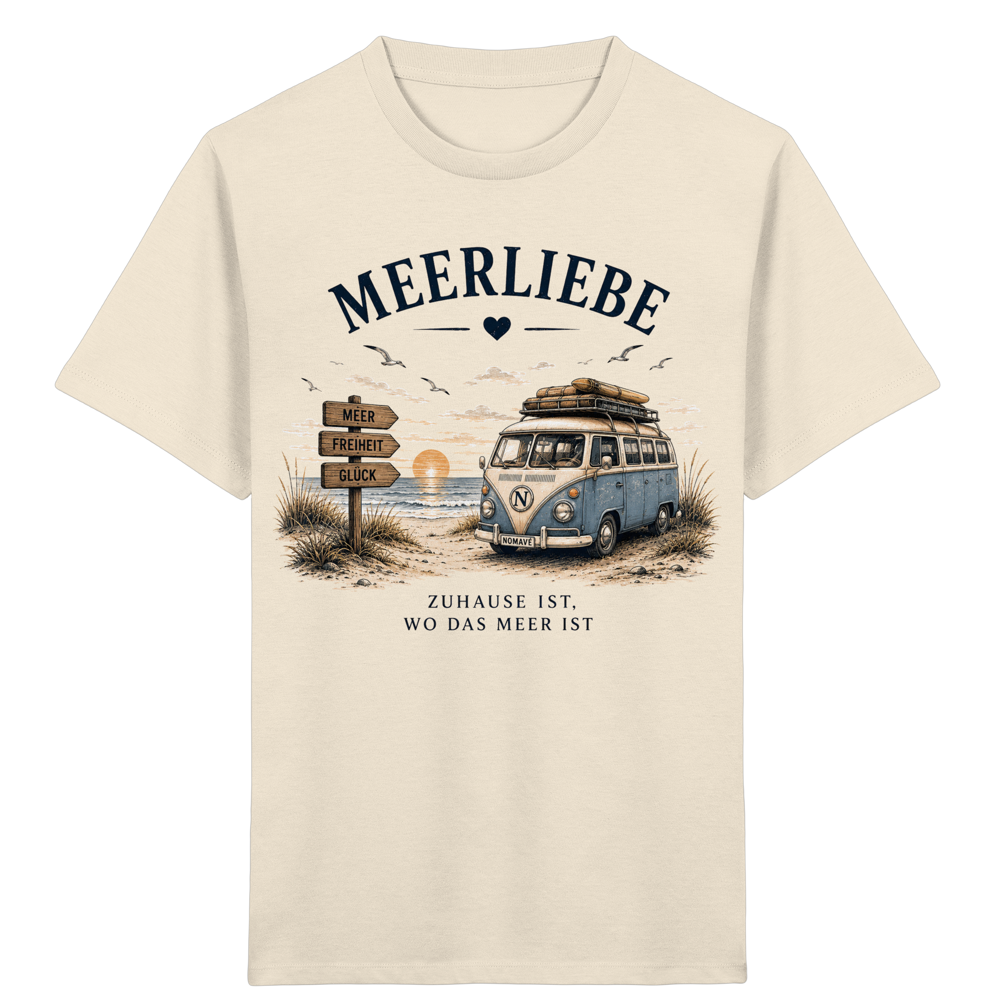 Meerliebe Vanlife – Kids Organic Shirt