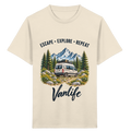 Escape • Explore • Repeat – Vanlife - Kinder Bio T-Shirt