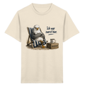 Ich war zuerst hier – Möwe mit Meinung |  - Kinder Bio T - Shirt