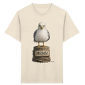 Möwe mit Meinung – MEINS! | - Kids Organic Shirt