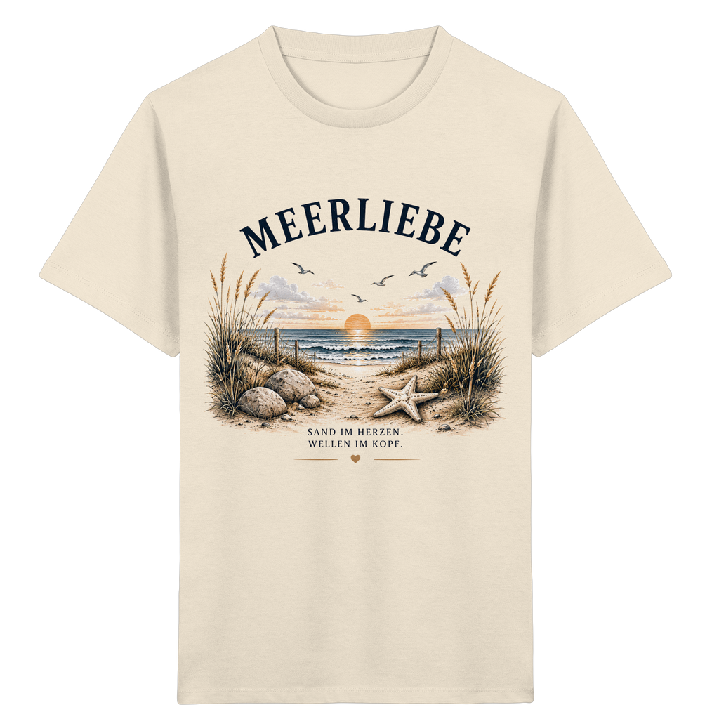 Meerliebe Kinder T-Shirt – Küstengefühl Sea & Soul – Bio Shirt für Kinder