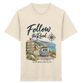 Follow the Road – Vanlife – Kinder Bio T-Shirt – Frontprint
