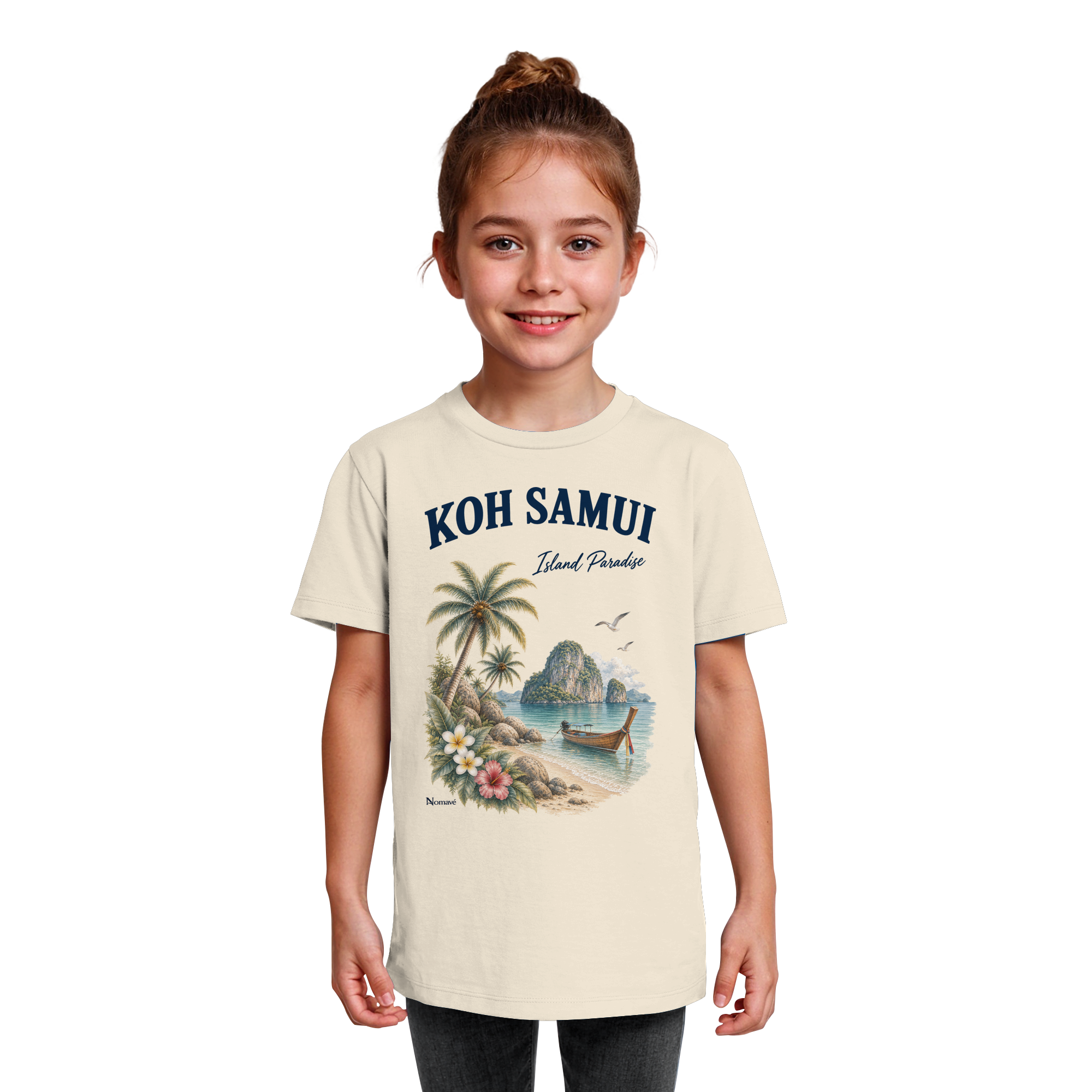 Koh Samui Thailand – Island Paradise – Tropical Vintage - Kinder Bio T - Shirt