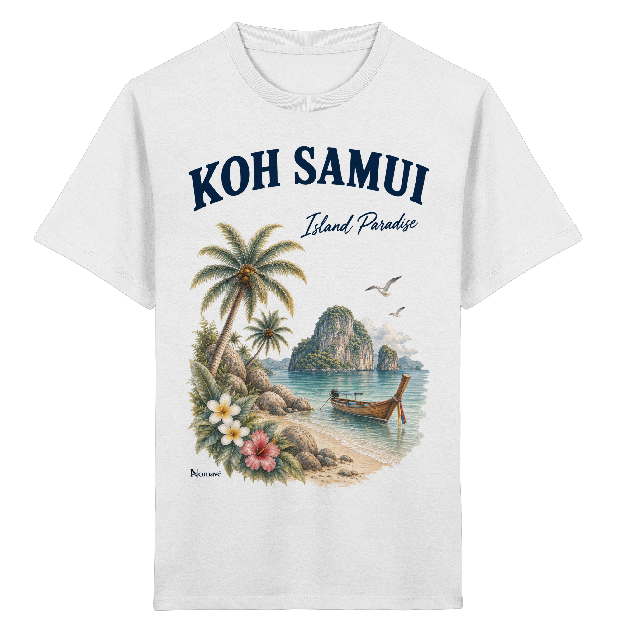 Koh Samui Thailand – Island Paradise – Tropical Vintage - Kinder Bio T - Shirt