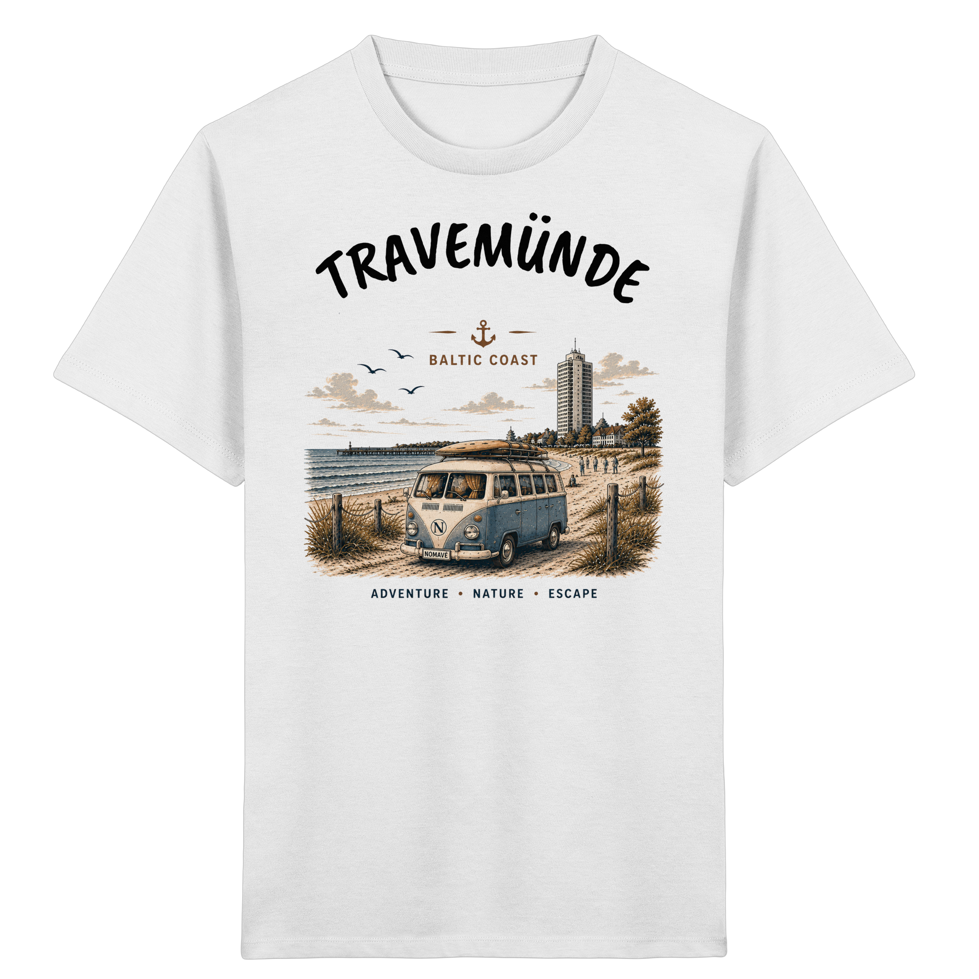 Travemünde Kids Shirt – Bio Baumwolle – Ostsee Kinder T-Shirt