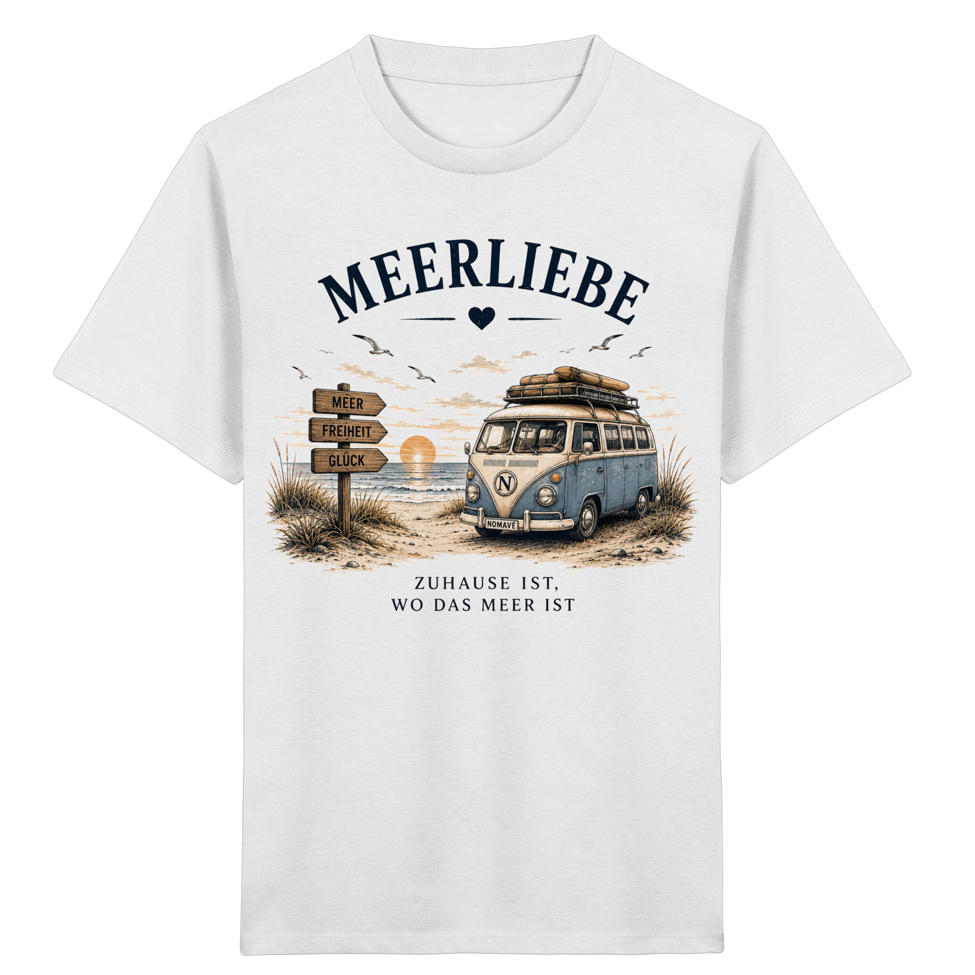 Meerliebe Vanlife – Kids Organic Shirt