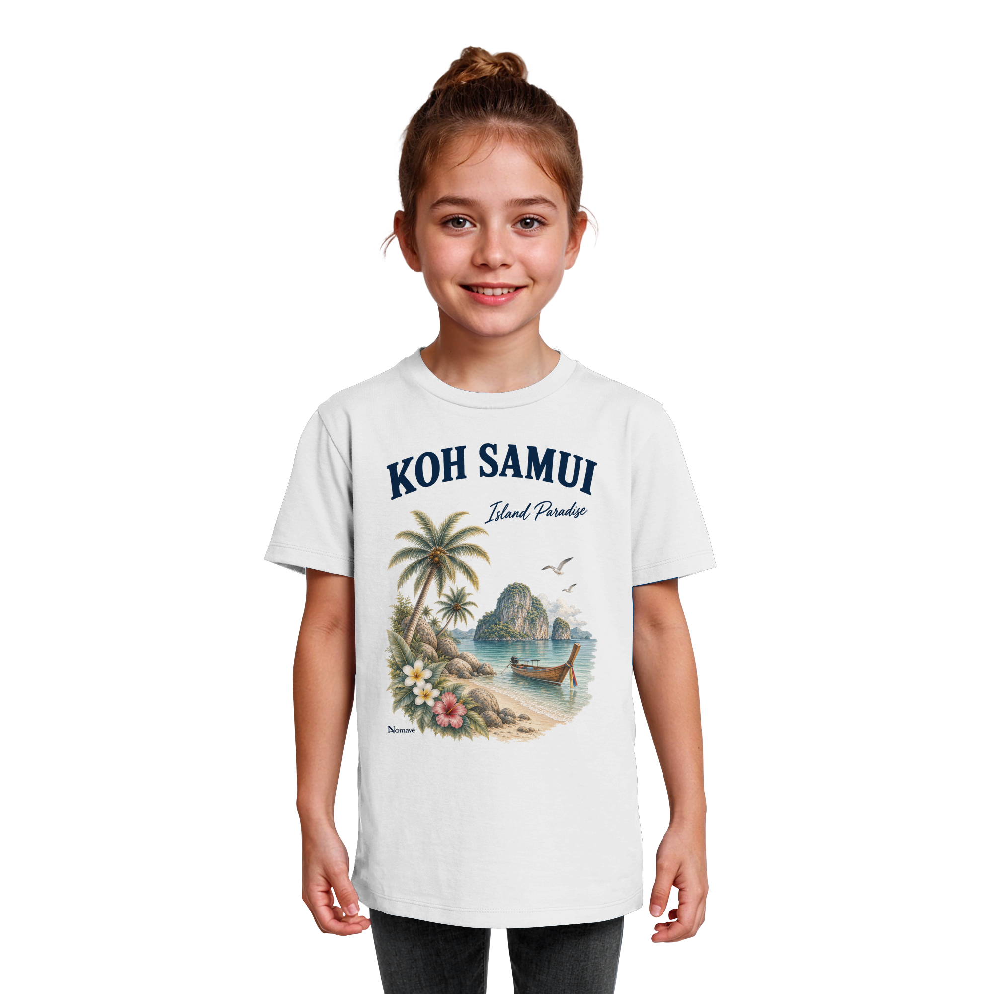 Koh Samui Thailand – Island Paradise – Tropical Vintage - Kinder Bio T - Shirt