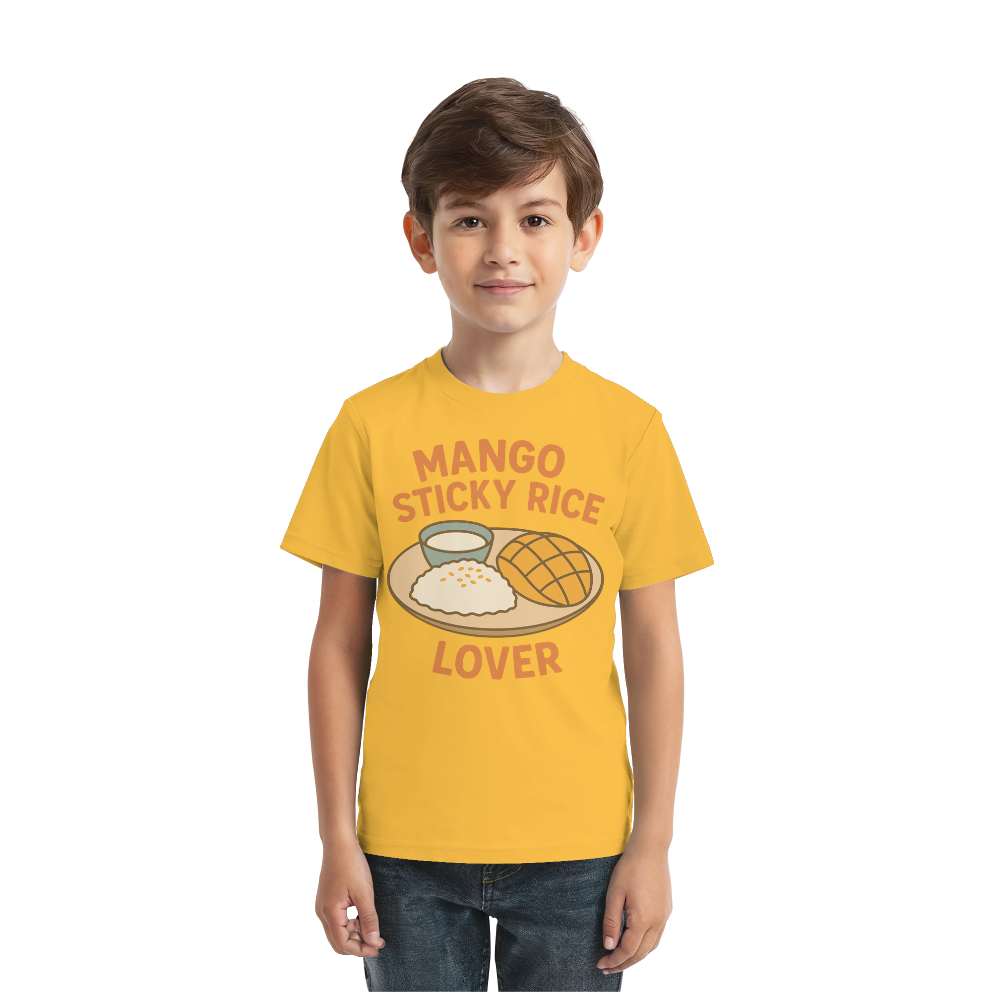 Mango Sticky Rice Lover – Thai Dessert Shirt | Thailand Food Design - Kids Premium Shirt