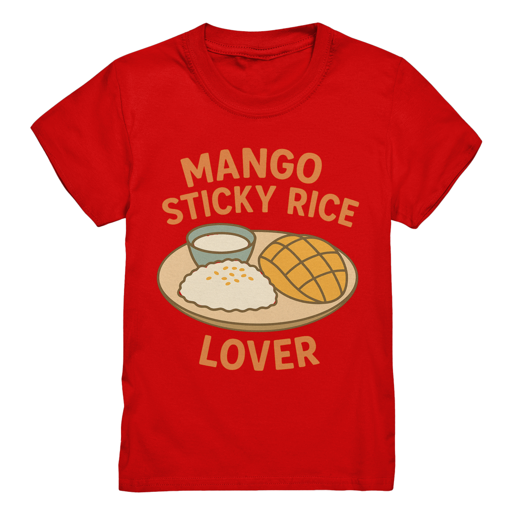 Mango Sticky Rice Lover – Thai Dessert Shirt | Thailand Food Design - Kids Premium Shirt