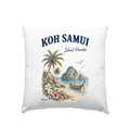 Koh Samui Thailand – Island Paradise – Tropical Vintage - Kissen 40x40cm