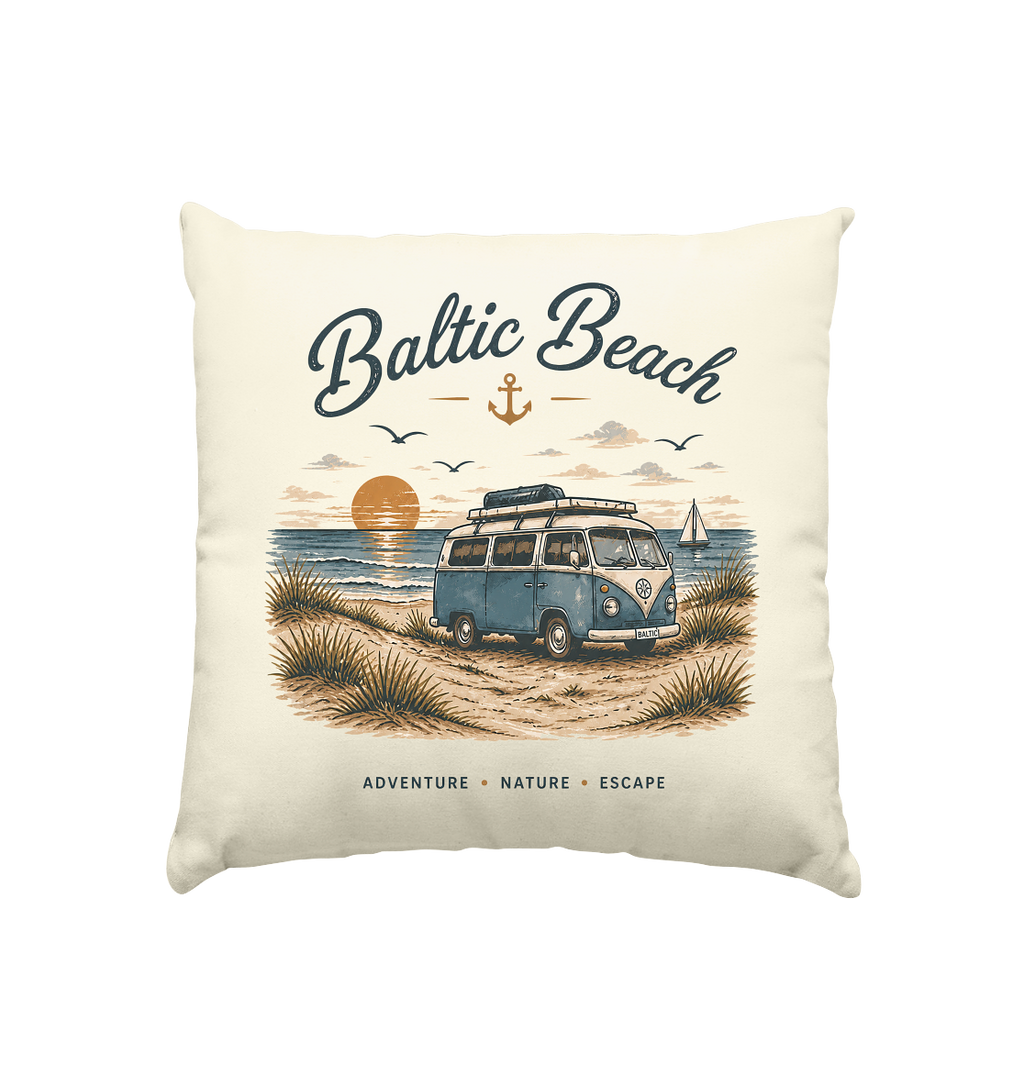 Baltic Beach Dekokissen – Maritime Ostsee Vibes 40x40