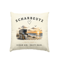 Scharbeutz Ostsee Kissen 40x40 – Strandkorb Sonnenuntergang