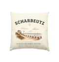 Scharbeutz Kissen 40x40 – Strandhaus am Meer – Ostsee Dekokissen mit Füllung
