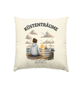 Küstenträume Dekokissen mit Küstenmotiv 40x40 cm
