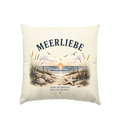 Meerliebe Dekokissen 40x40 cm – Küstengefühl Sea & Soul