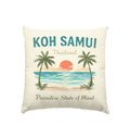 Koh Samui Vibes - Kissen natur 40x40cm