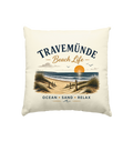 Travemünde Beach Life – Kissen 40x40 cm
