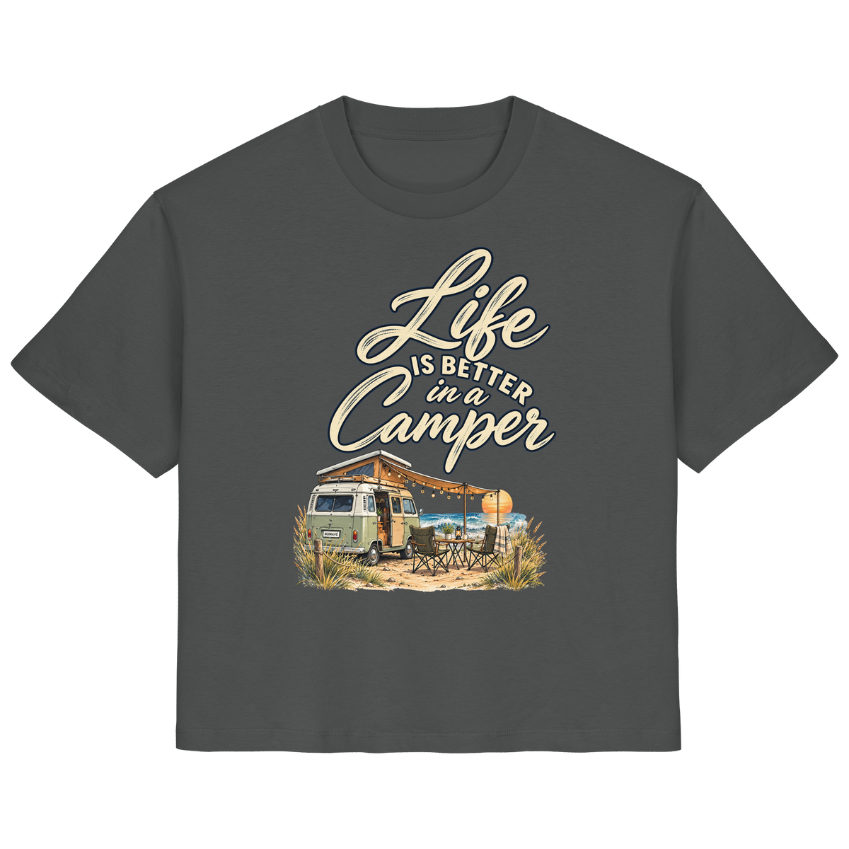 Life is better in a Camper - Ladies Organic Shirt