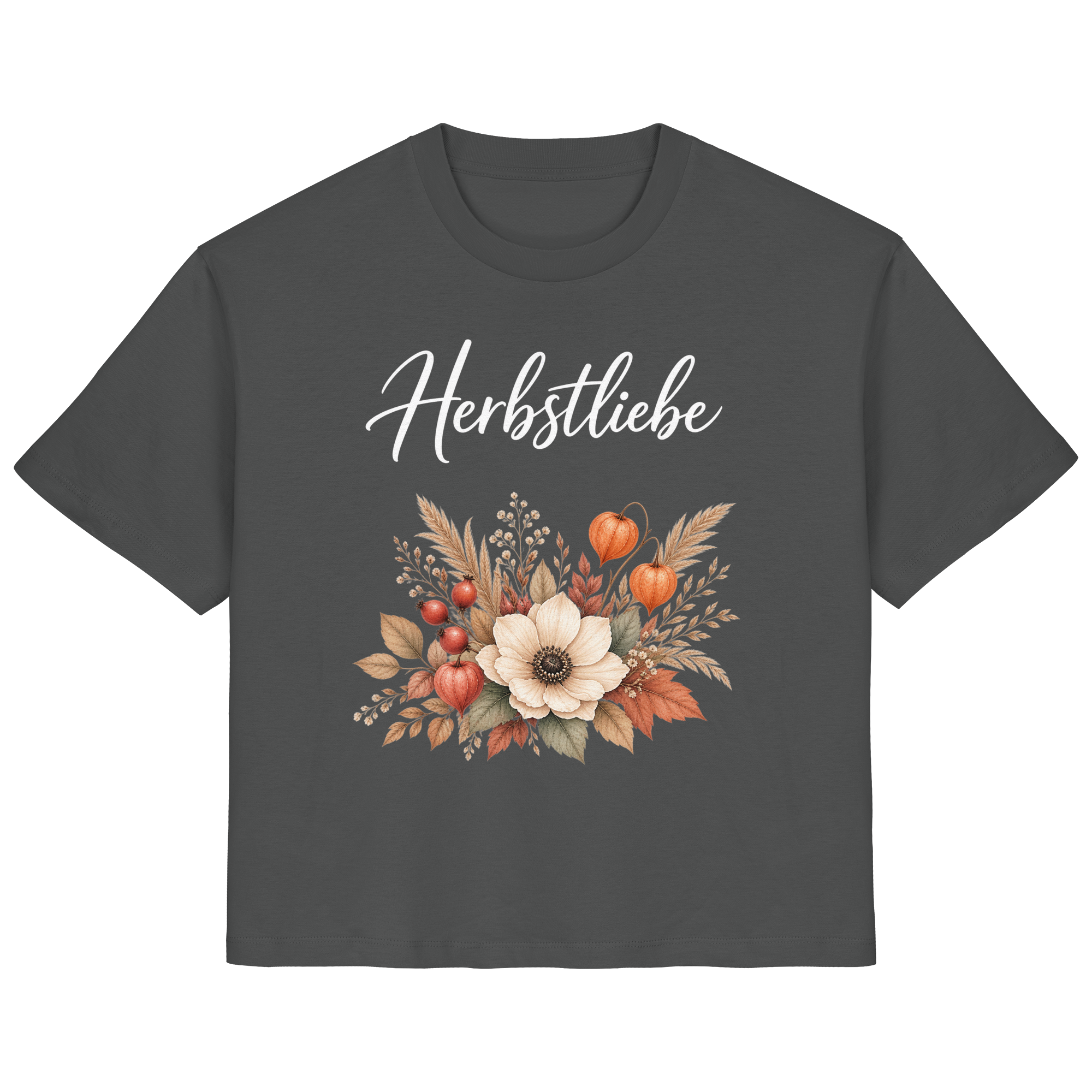 Herbstliebe – Golden Harvest - Dark Edition - - Ladies Organic Shirt