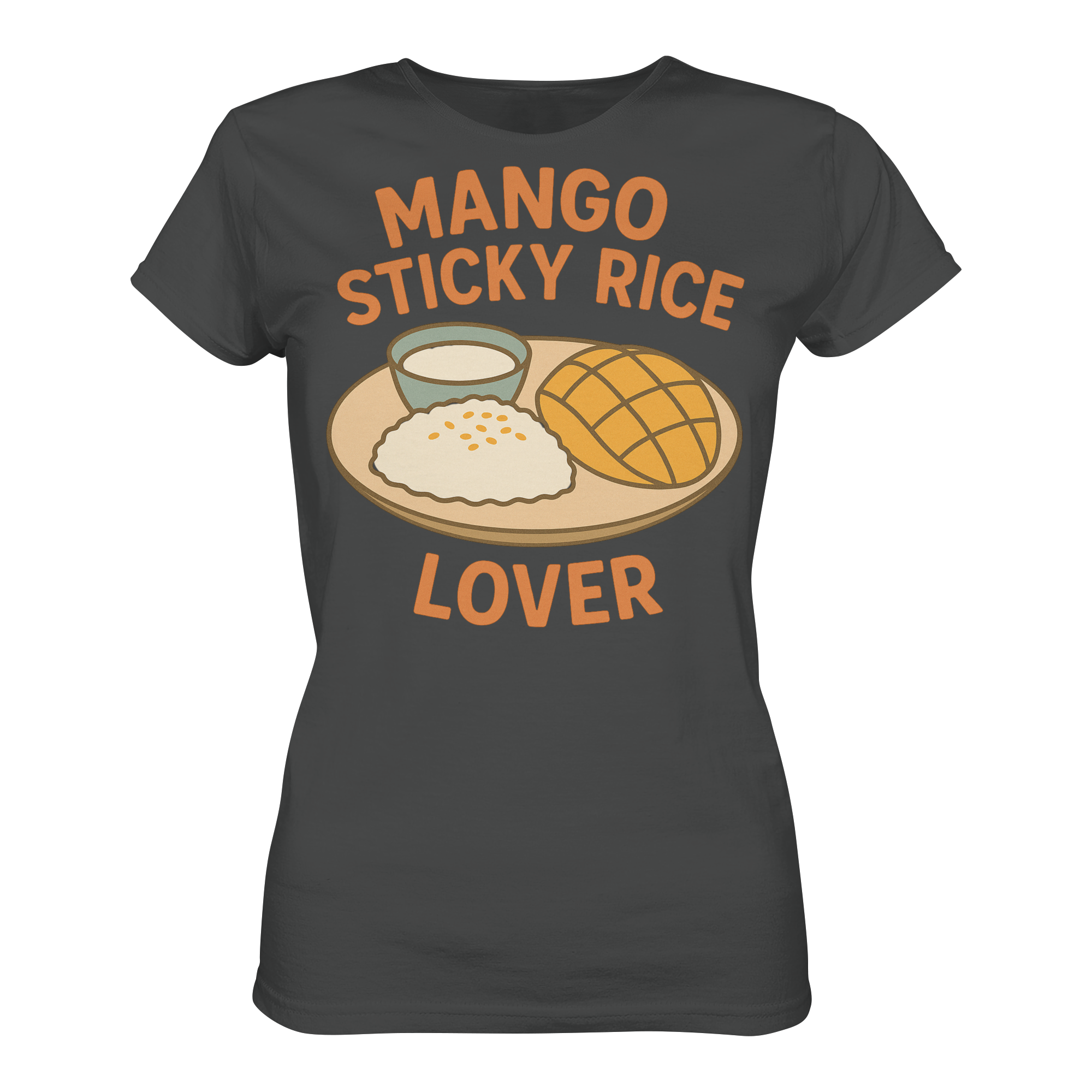 Mango Sticky Rice Lover – Thai Dessert Shirt | Thailand Food Design - Ladies Organic Shirt