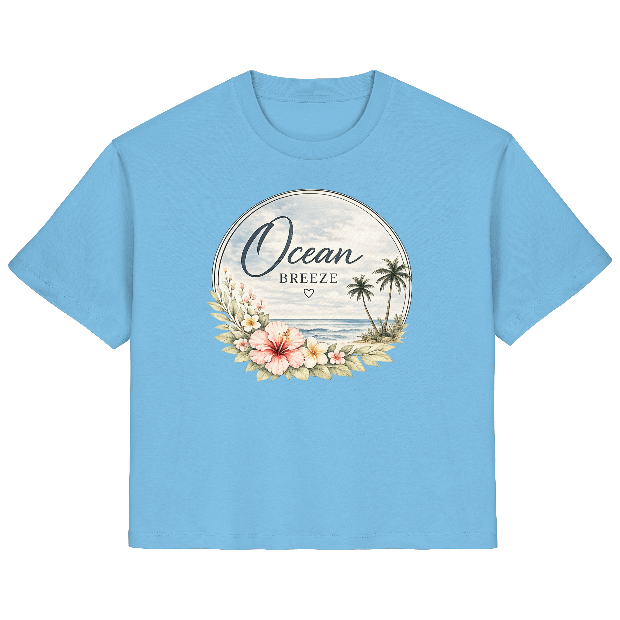 Ocean Breeze - Ladies Organic Shirt