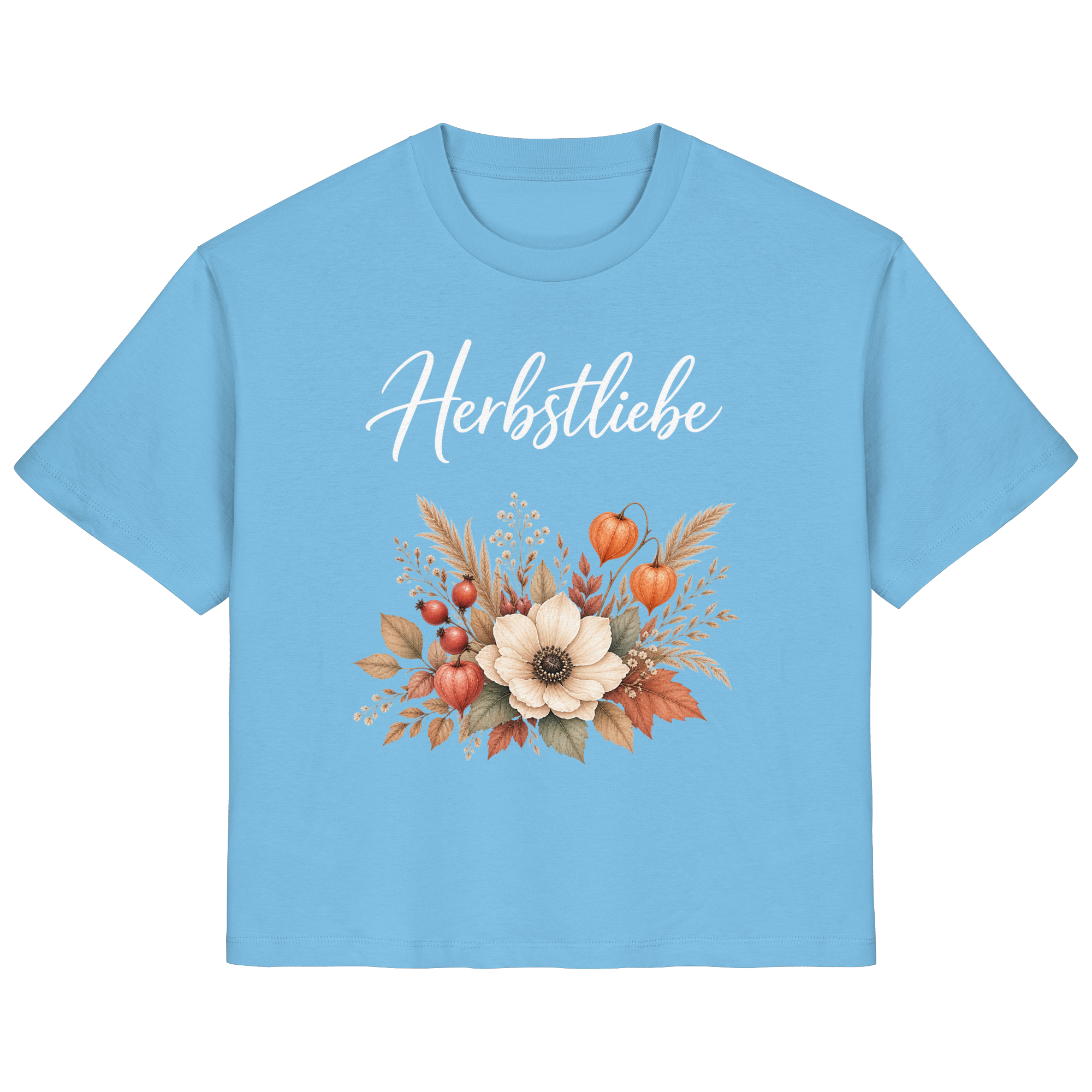 Herbstliebe – Golden Harvest - Dark Edition - - Ladies Organic Shirt