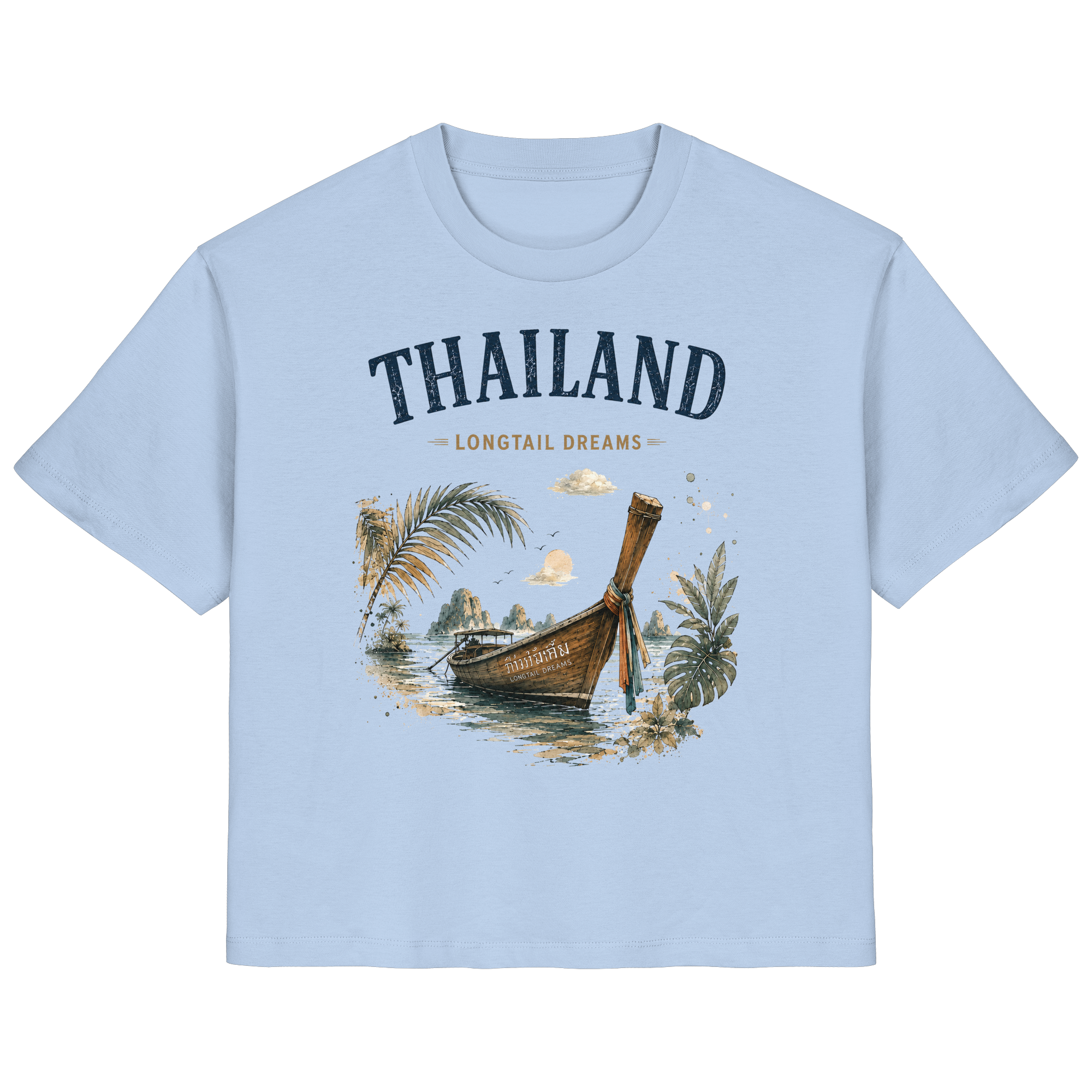 Thailand-Longtail-Dreams-Light-Edition - Ladies Organic Shirt