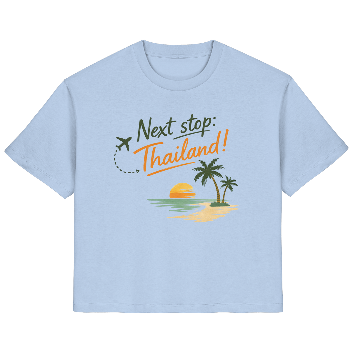 Next Stop Thailand Travel Vibes  – Nomavé - Ladies Organic Shirt