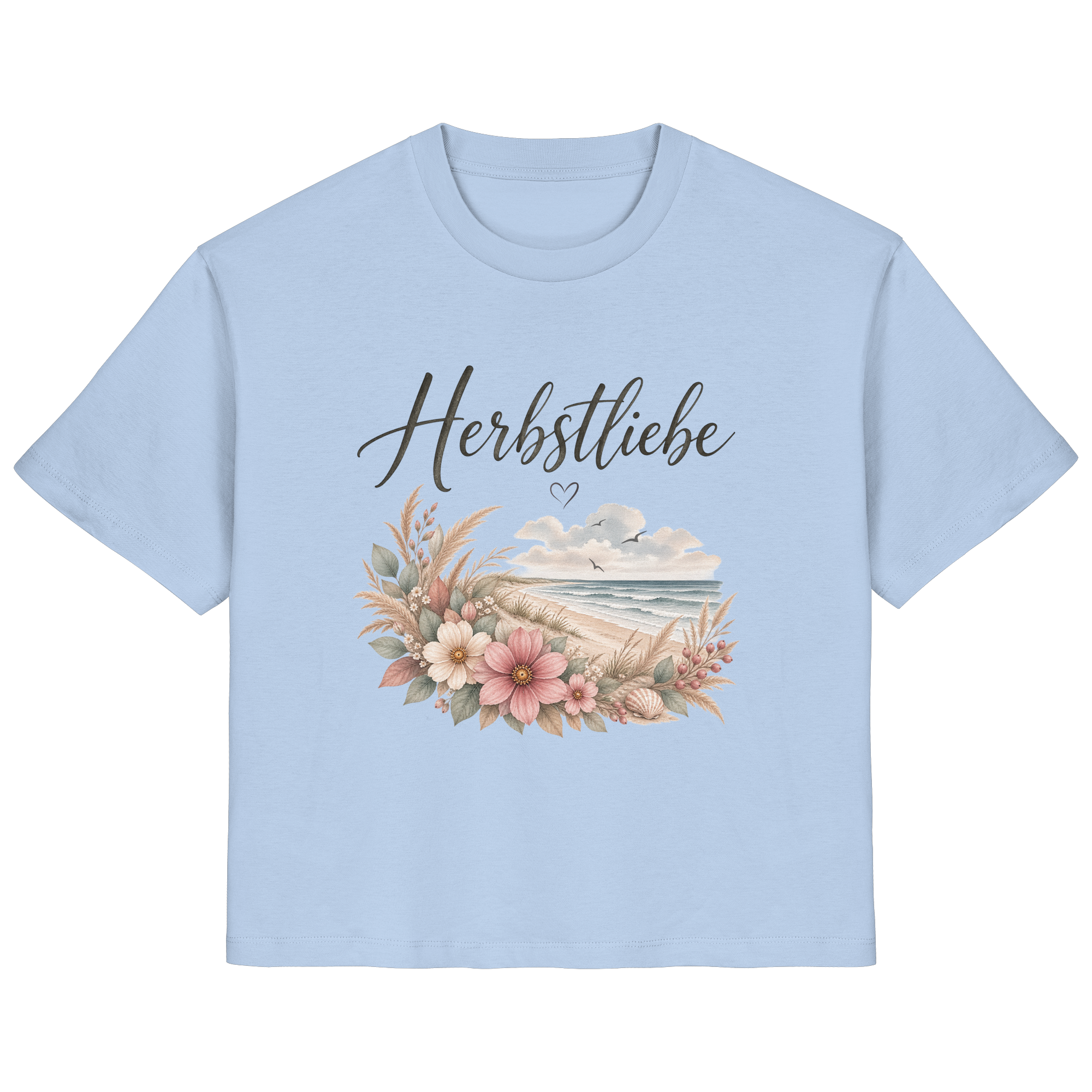 Autumn Coast – Herbstliebe am Meer - - Ladies Organic Shirt