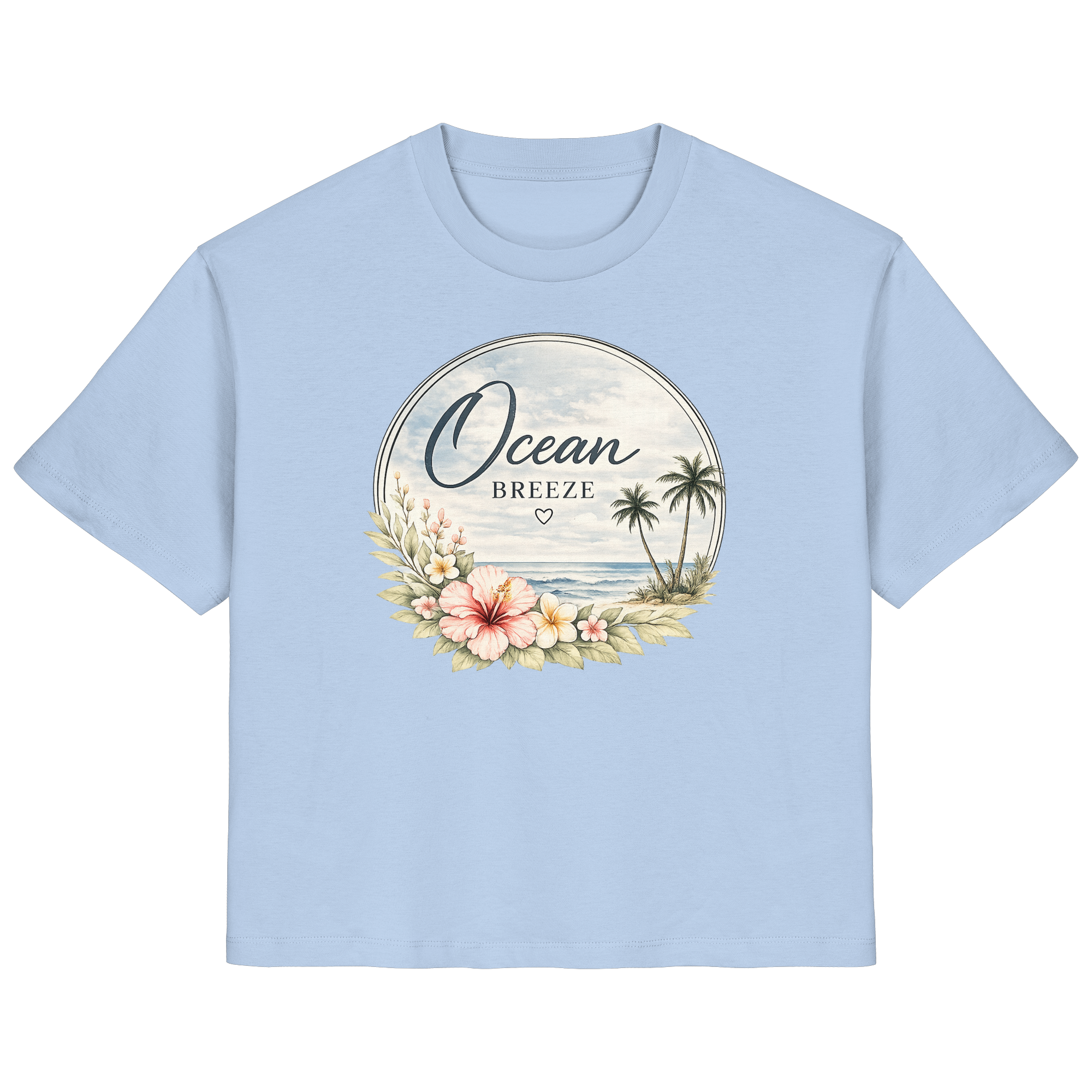 Ocean Breeze - Ladies Organic Shirt