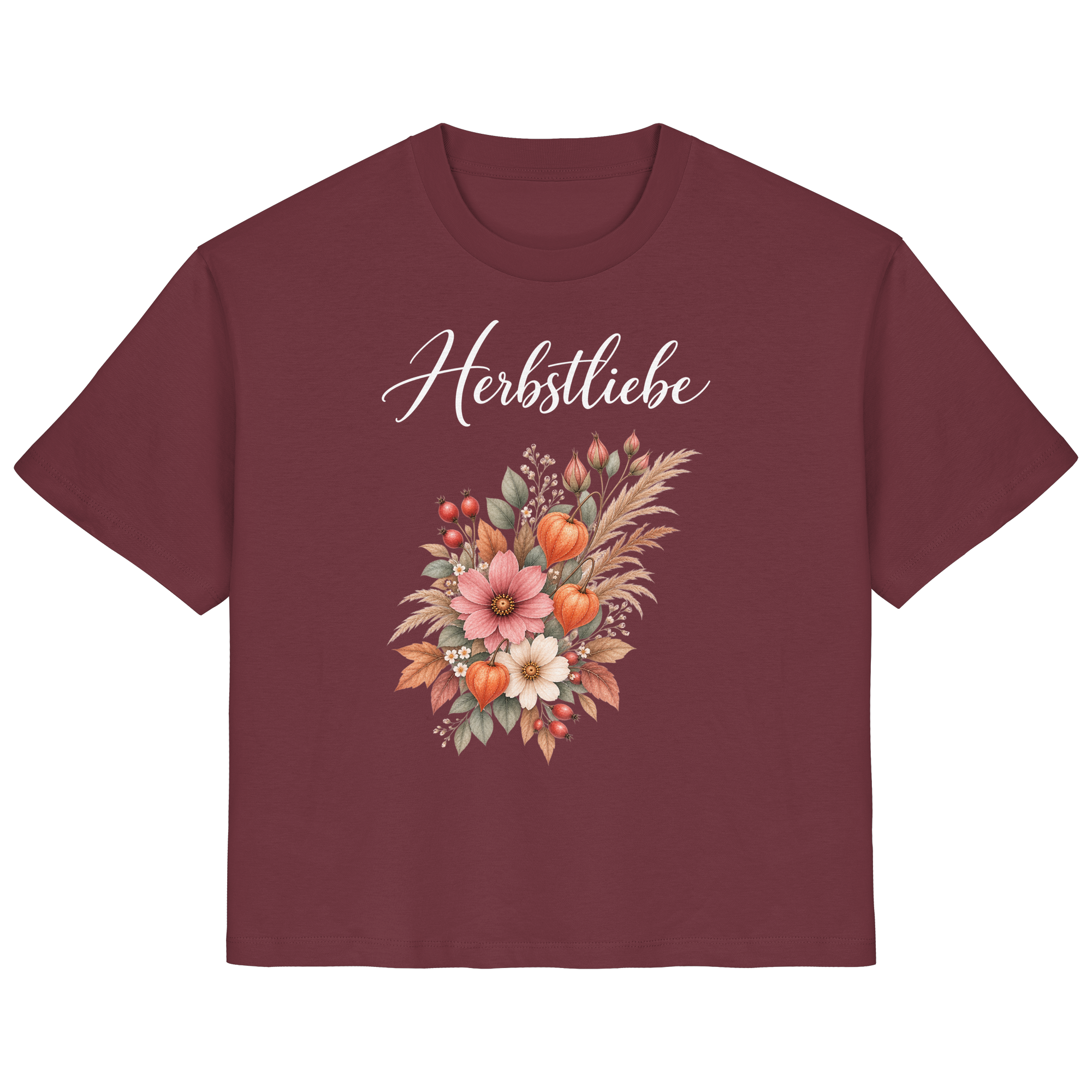 Autumn Garden - Dark Edition - - Ladies Organic Shirt