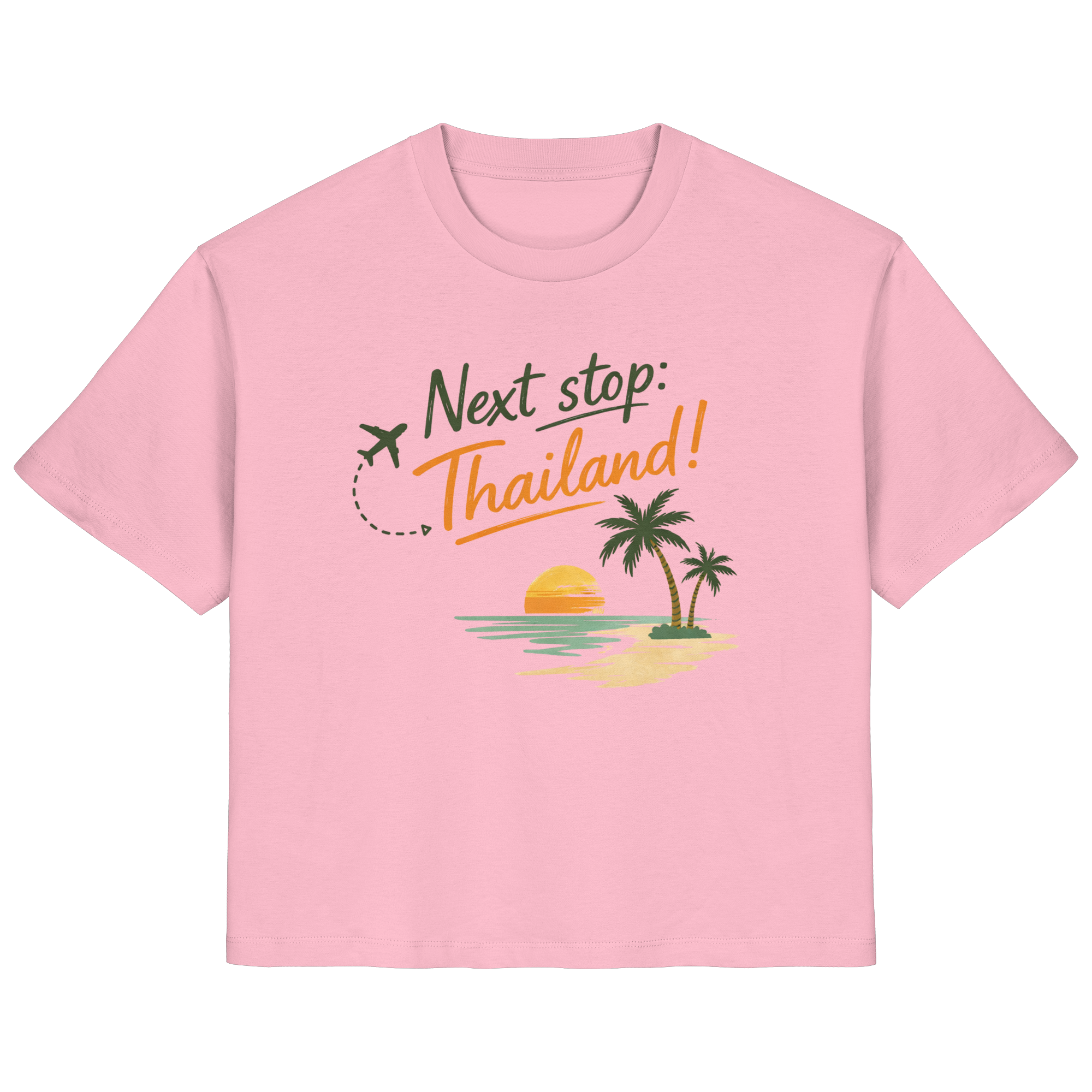 Next Stop Thailand Travel Vibes  – Nomavé - Ladies Organic Shirt