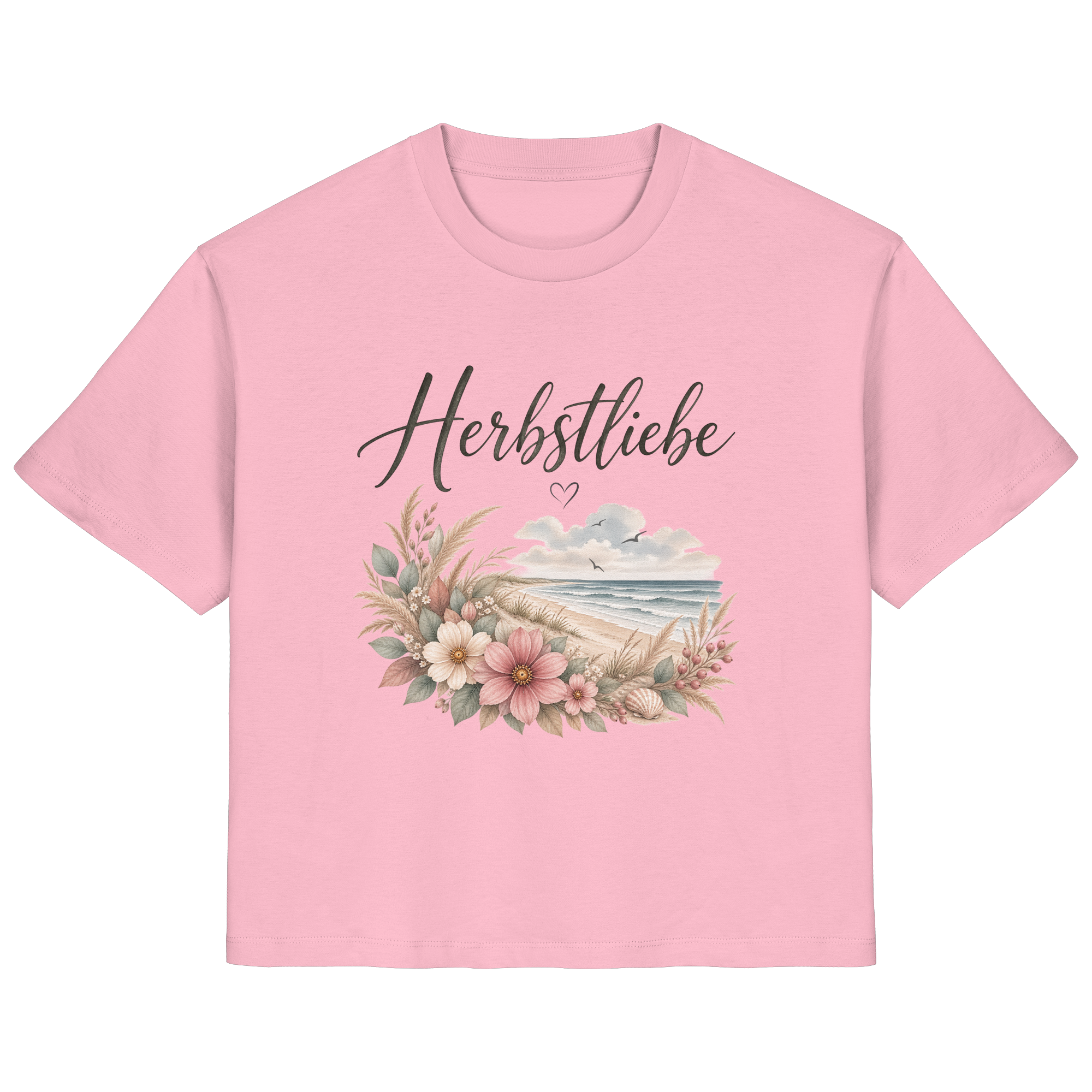 Autumn Coast – Herbstliebe am Meer - - Ladies Organic Shirt