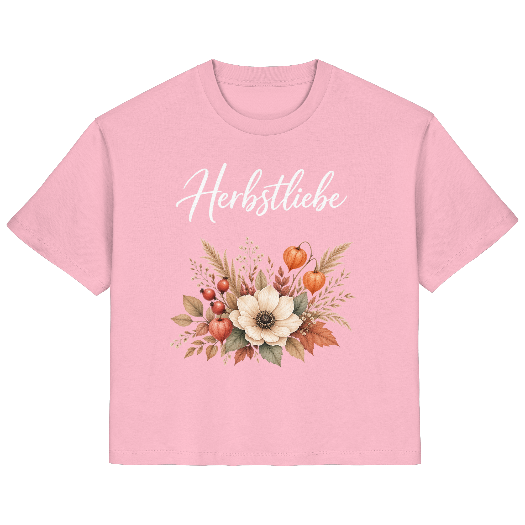 Herbstliebe – Golden Harvest - Dark Edition - - Ladies Organic Shirt