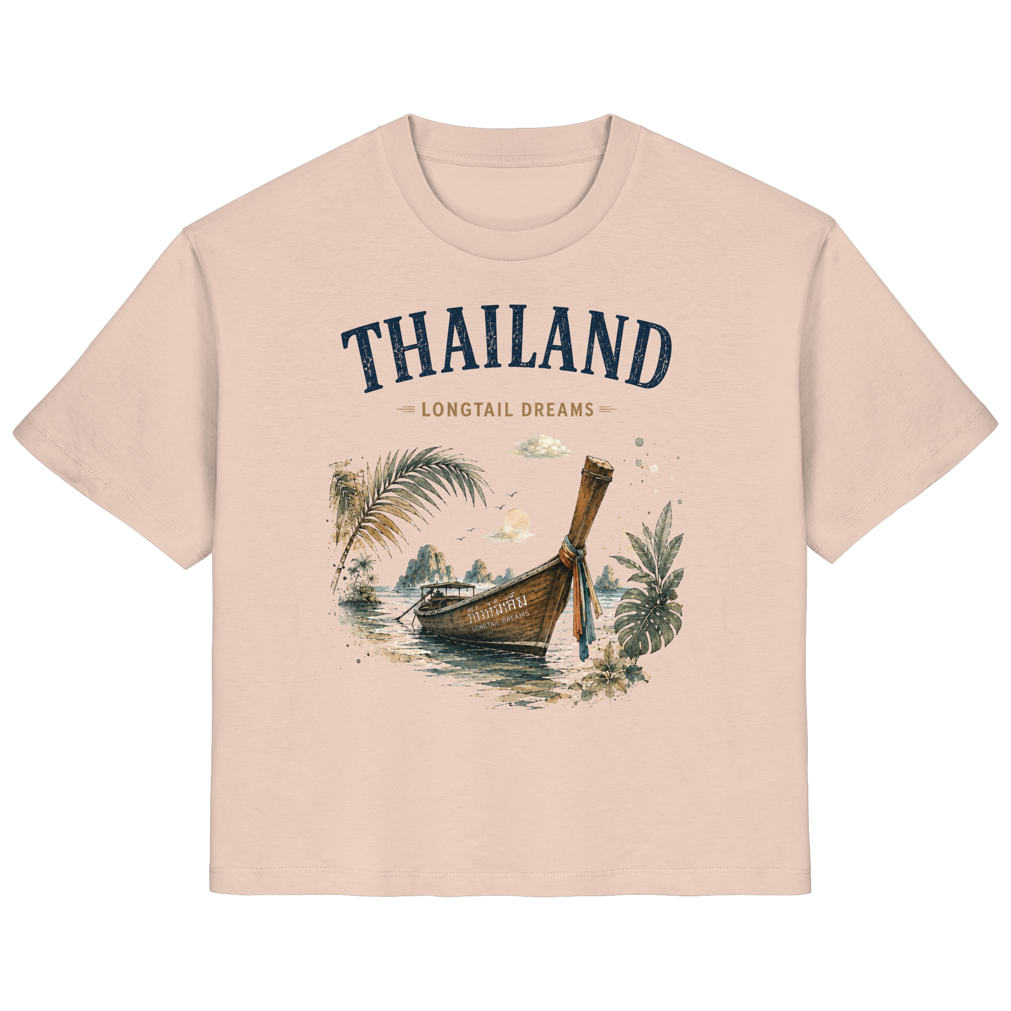 Thailand-Longtail-Dreams-Light-Edition - Ladies Organic Shirt