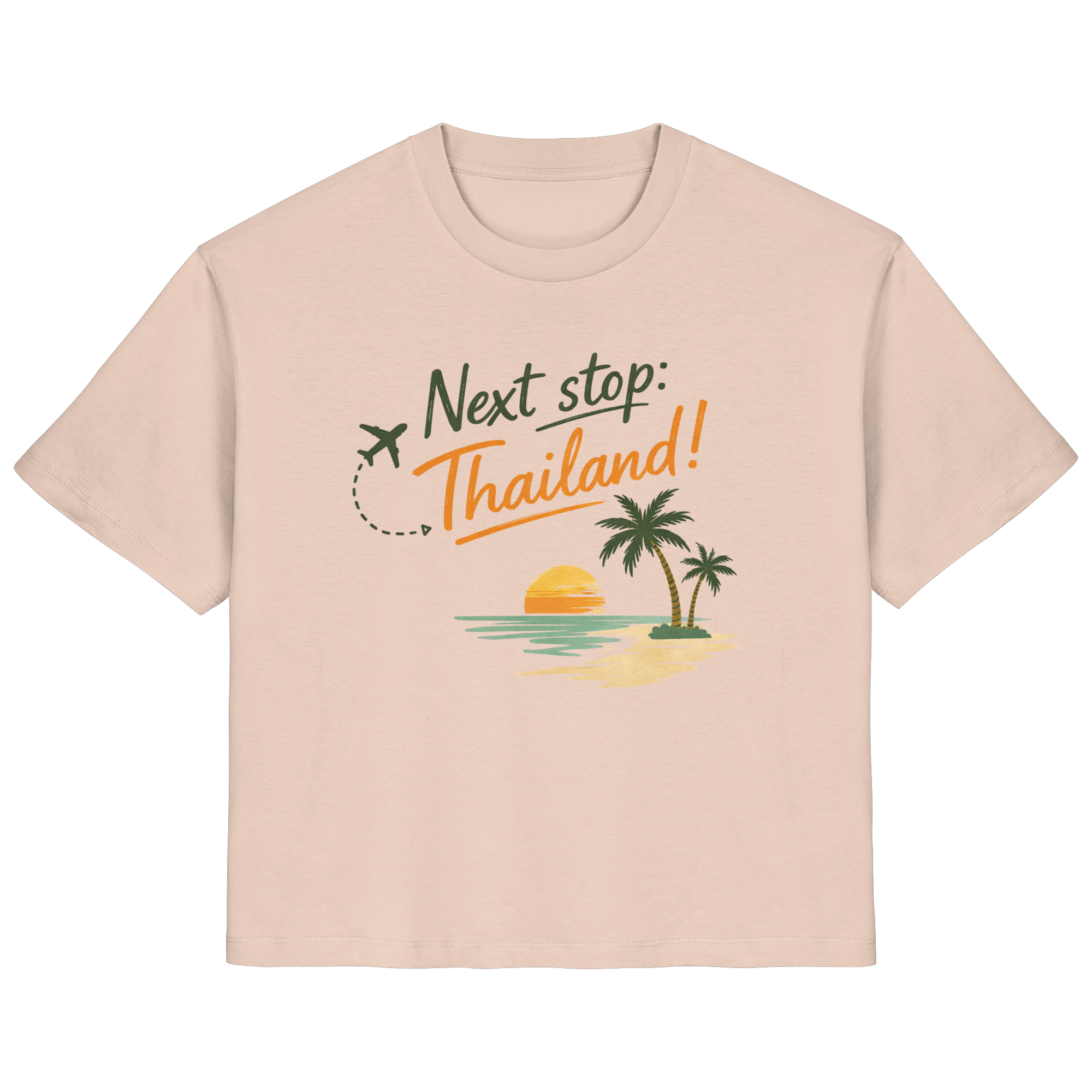 Next Stop Thailand Travel Vibes  – Nomavé - Ladies Organic Shirt