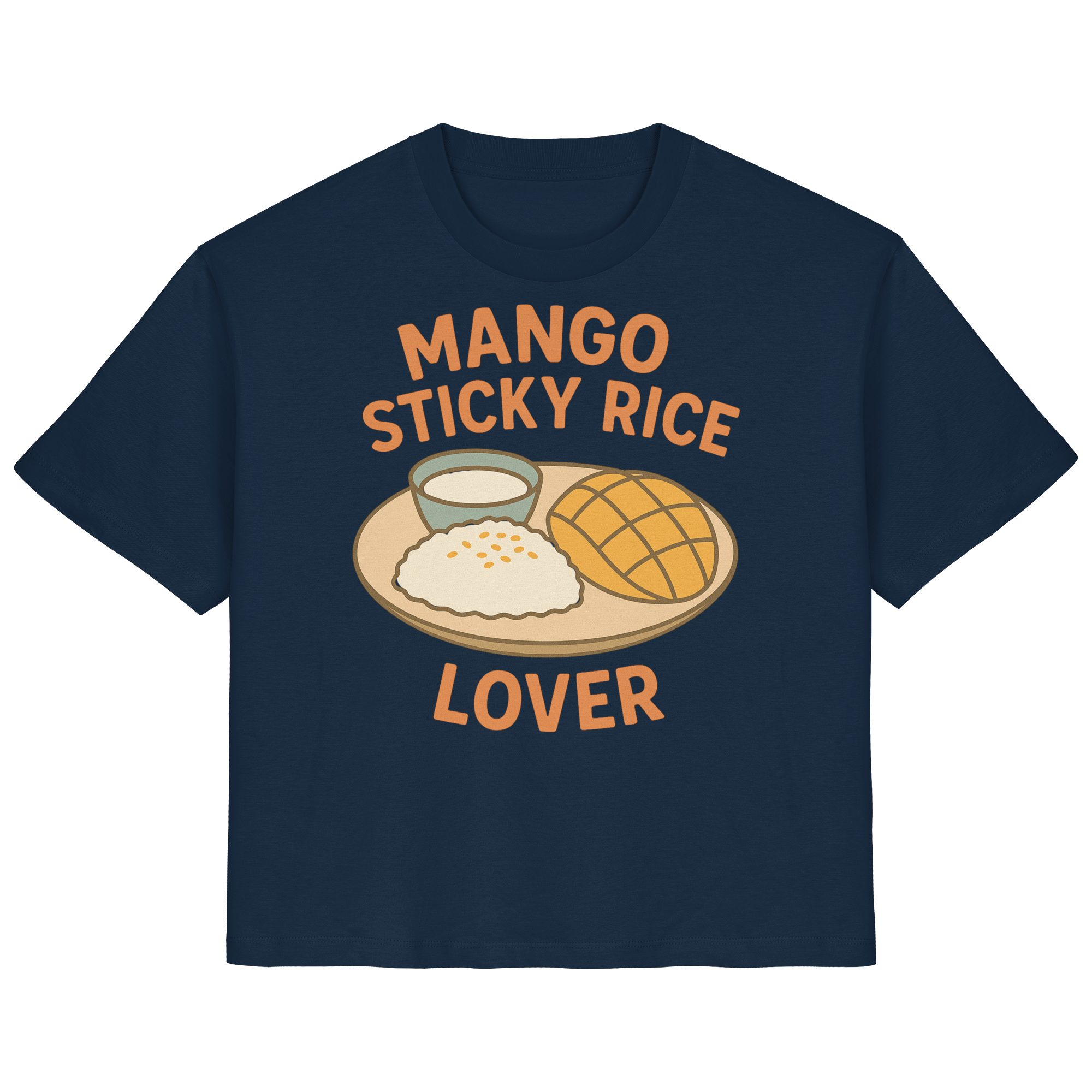 Mango Sticky Rice Lover – Thai Dessert Shirt | Thailand Food Design - Ladies Organic Shirt