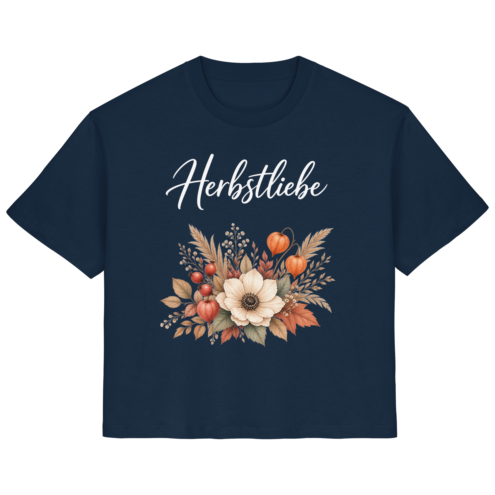 Herbstliebe – Golden Harvest - Dark Edition - - Ladies Organic Shirt