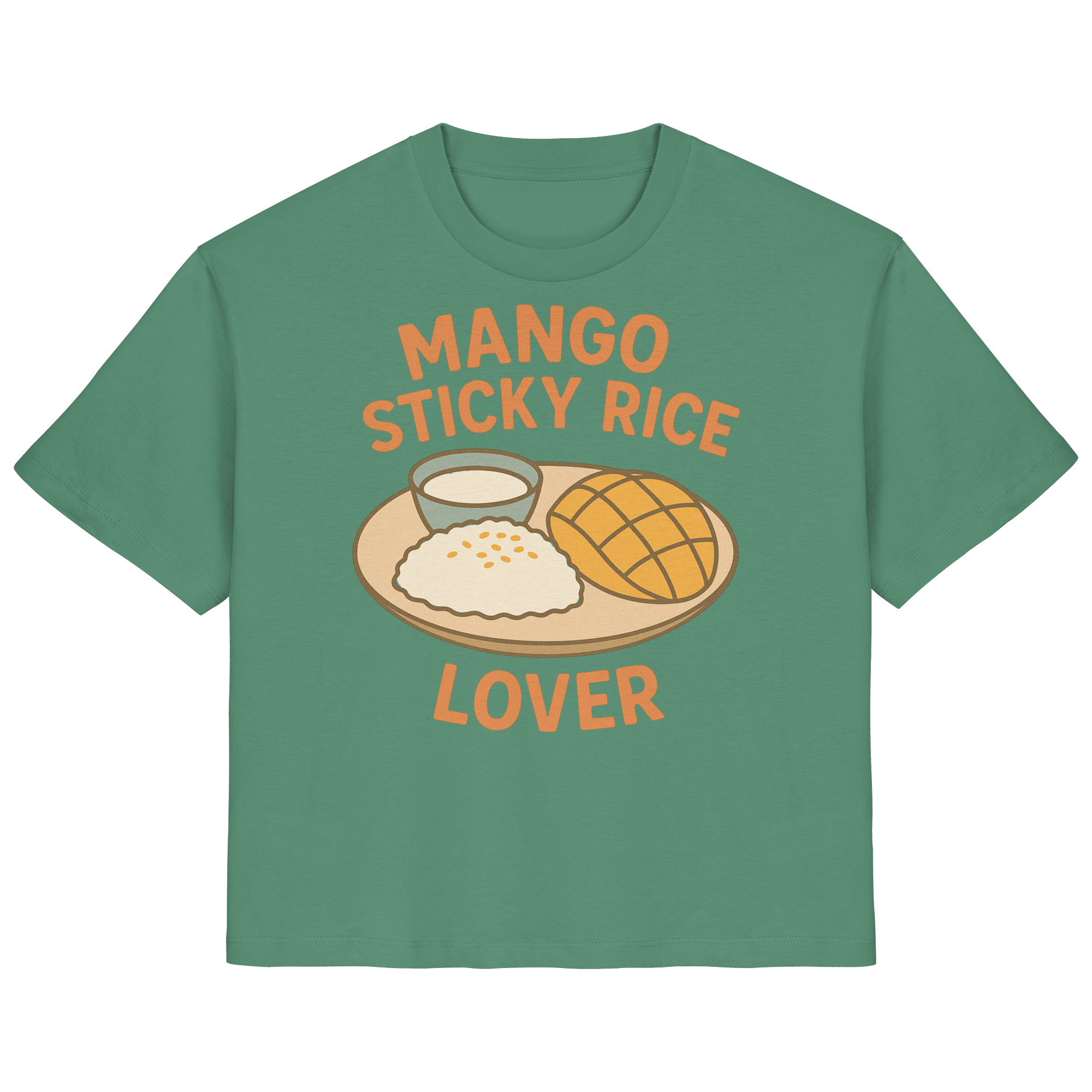 Mango Sticky Rice Lover – Thai Dessert Shirt | Thailand Food Design - Ladies Organic Shirt