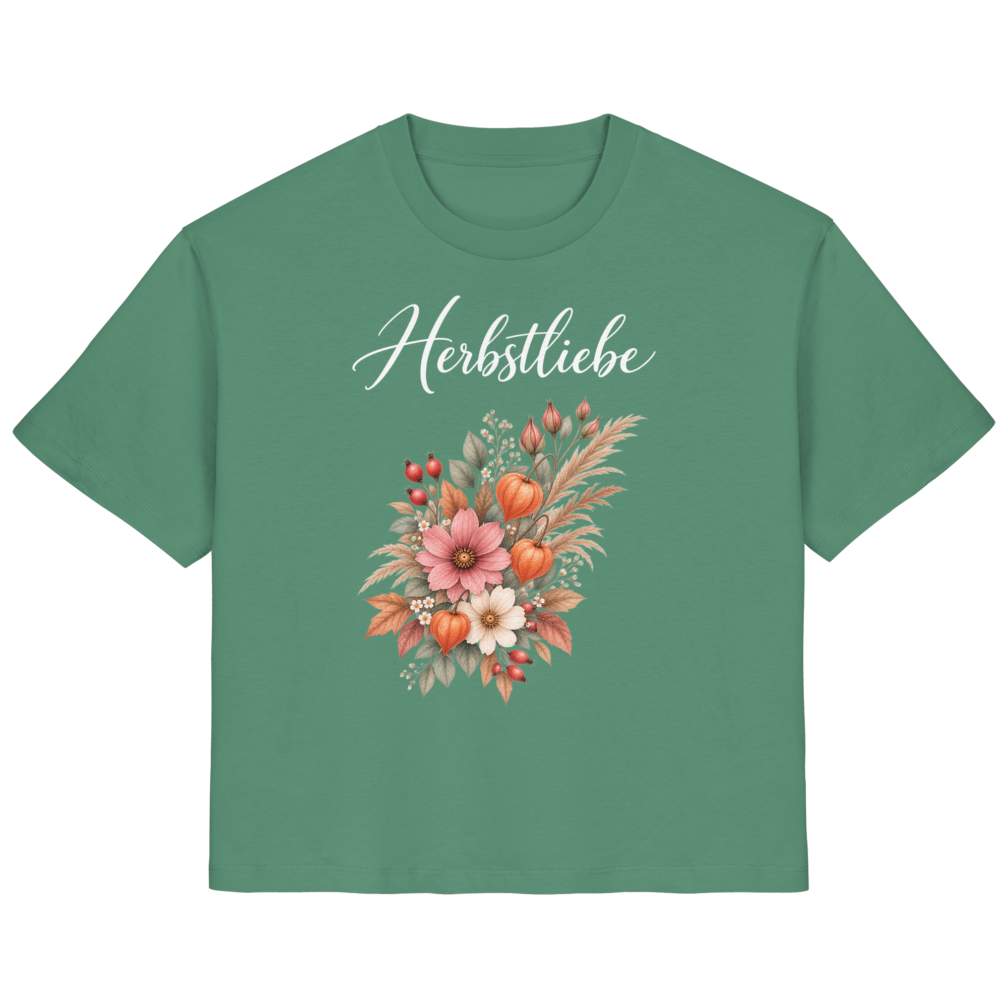 Autumn Garden - Dark Edition - - Ladies Organic Shirt
